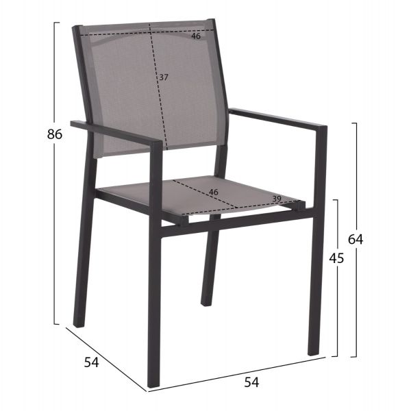 Set masa si scaune KAINZ 120x70 CM