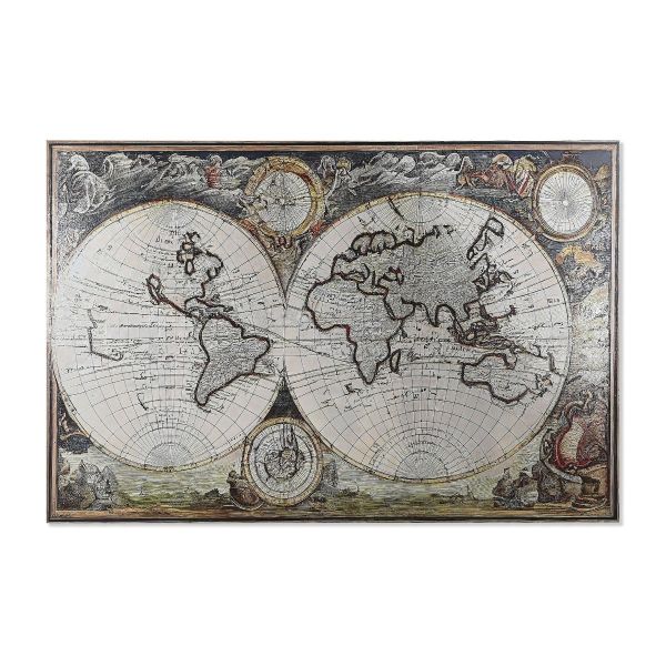 Tablou KRAUS WORLD MAP 180 x 120 CM 