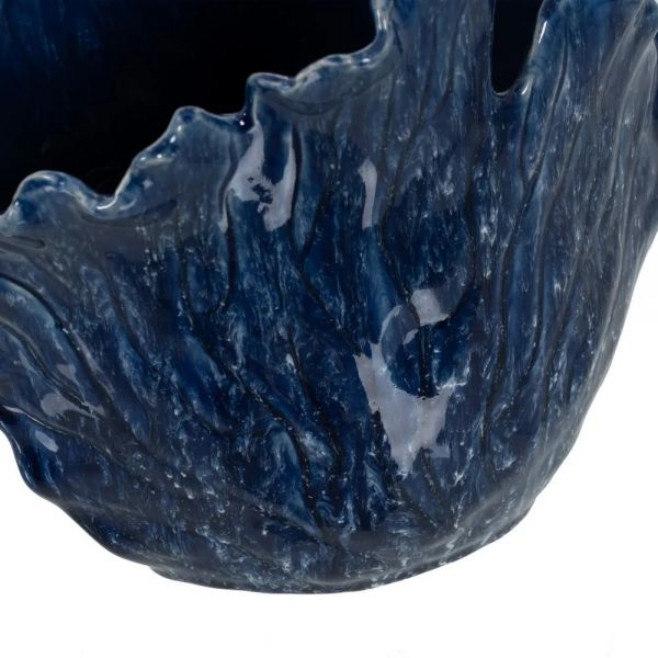 Vaza PERNIL BLUE CERAMIC H21 CM