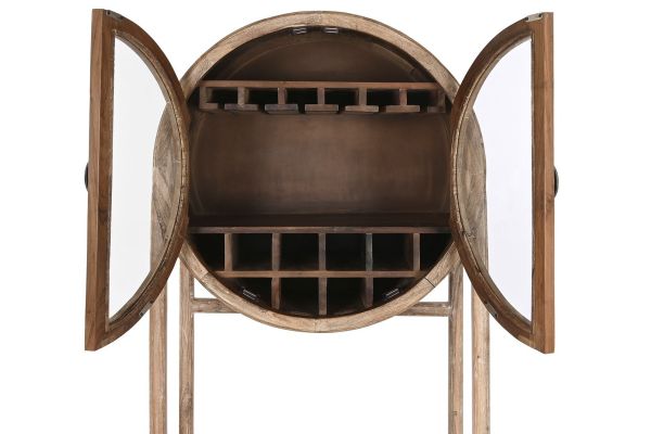 Cabinet de vinuri TAIRO WOOD 75 x 182 CM